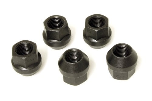 BLACK WHEEL NUT -TERR 18 X 8 STEEL WHEEL FOR DISCO3 / DISCO4 /