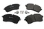 KIT - CALIPER BRAKE PAD