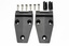 ALUMINIUM DEFENDER BONNET HINGE KIT BLACK