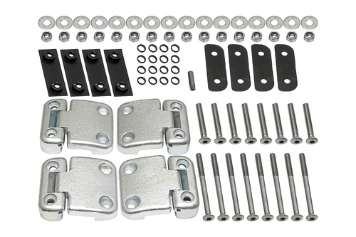 2ND ROW DOOR HINGE KIT SS PUMA FIXINGS