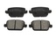 BRAKE PAD SET - REAR - DIESEL ENGINE - F