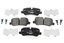 BRAKE PAD SET - REAR - LESS SPRINGS