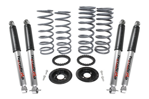 AIR TO COIL CONV - ALL TERRAIN SHOCKS / +2" MED. LOAD SPRINGS - D2